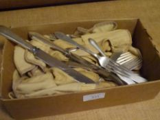 A Tiffany & Co. sterling silver partial flatware service, c. 1930, in the "Faneuil" pattern,