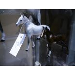 Beswick foal, 9cm and a Beswick Imperial Grey foal, 12cm