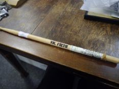Vic Firth drumstick in used condition with Clear Channel Entertainment Presents Evening with Dio,
