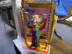 1950's German Jimmy tin plate toy with box