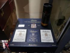 Ballantynes premium collection Scotch whisky presentation box and a Highland Park Orkney Islands