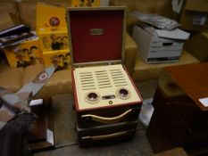 1950's Veder Lady Margaret portable radio and another