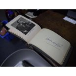 Mid 20th century autograph album including Vivian Leigh