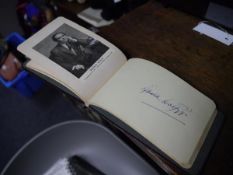 Mid 20th century autograph album including Vivian Leigh