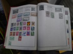 An Old Triumph stamp album with world collection