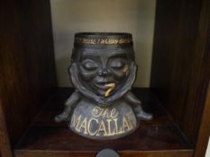 Macallan whisky promotional ice bucket