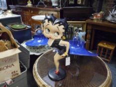 A Betty Boop composition figure, Waitress, by Fleischer 52cm