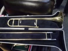 A Blessing Scholastic trombone, cased
