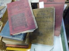 A group of vintage cookery books inc. Mrs. Beeton