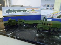 A Dinky model Tank Transporter, Thornycroft Mighty Antar, boxed, no 660; together with a Dinky model