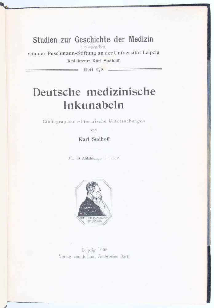 Faksimiles. - Macer Floridus. De viribus herbarum. Faksimile der Ausgabe Genf um 1500 u. - Image 4 of 6