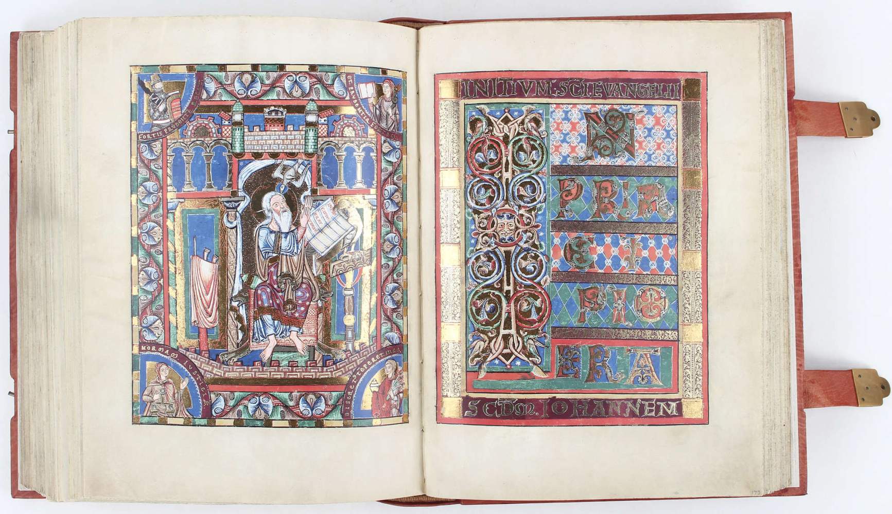 Faksimiles. - Evangeliar Heinrichs des Löwen. Autorisiertes vollständiges Faksimile des Codex Guelf. - Image 4 of 5