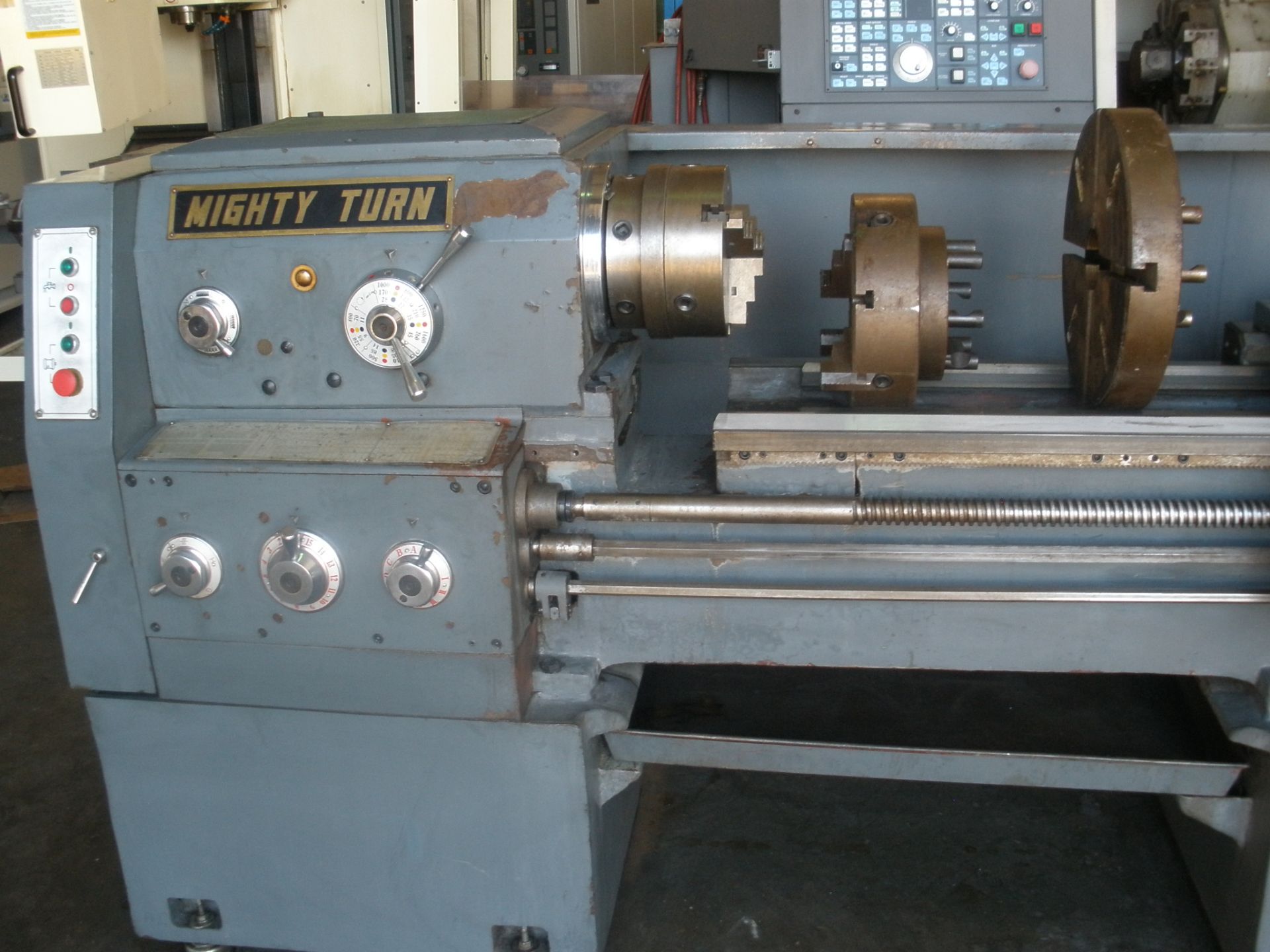 Mighty Turn Model ML1880GL Gap Bed 18” x 80” Engine Lathe - Image 5 of 12