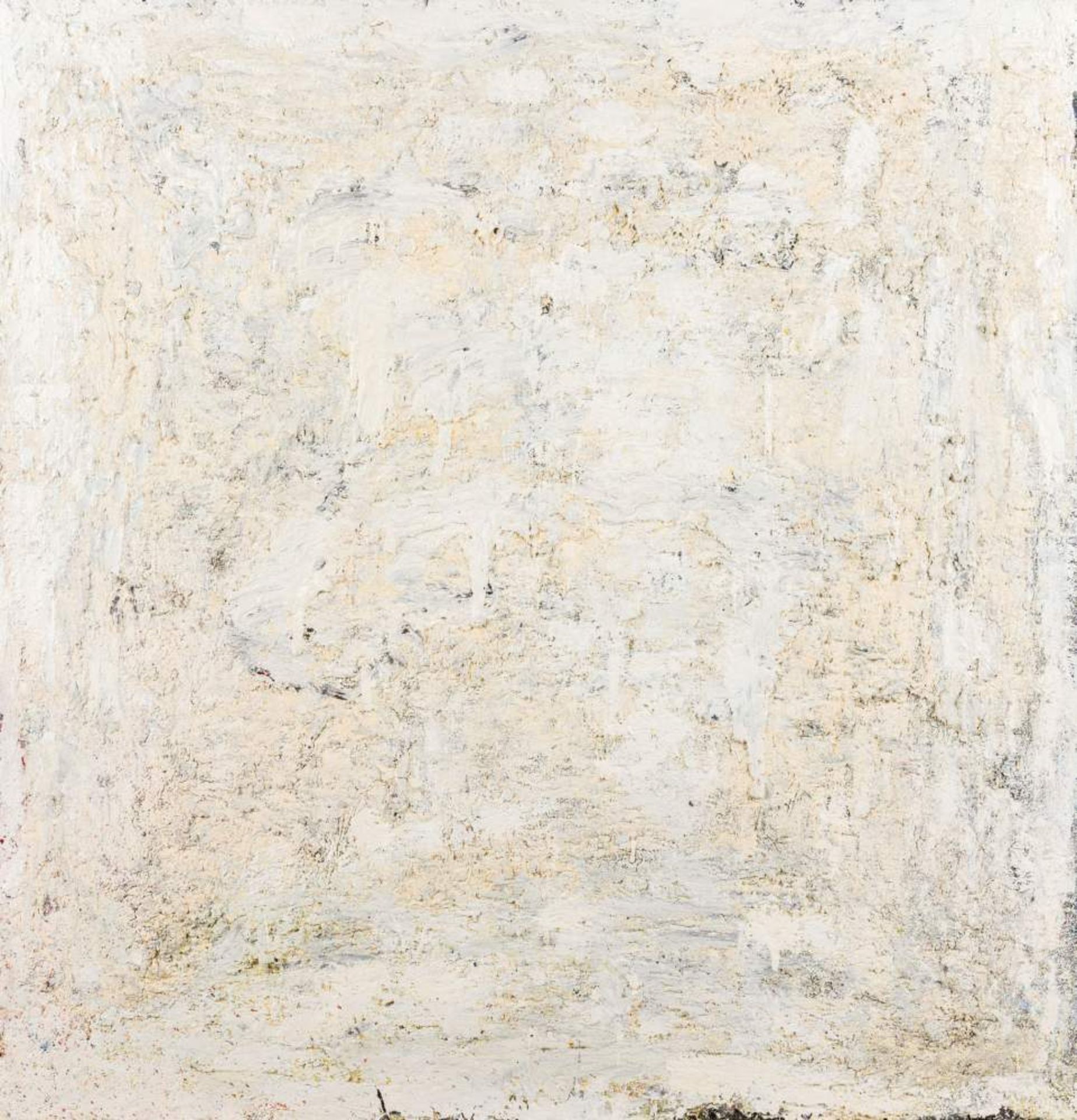 Nikolaus Moser * (Spittal am Millstättersee 1956 geb.)  (ohne Titel)  Öl auf Leinwand 112 x 107 cm