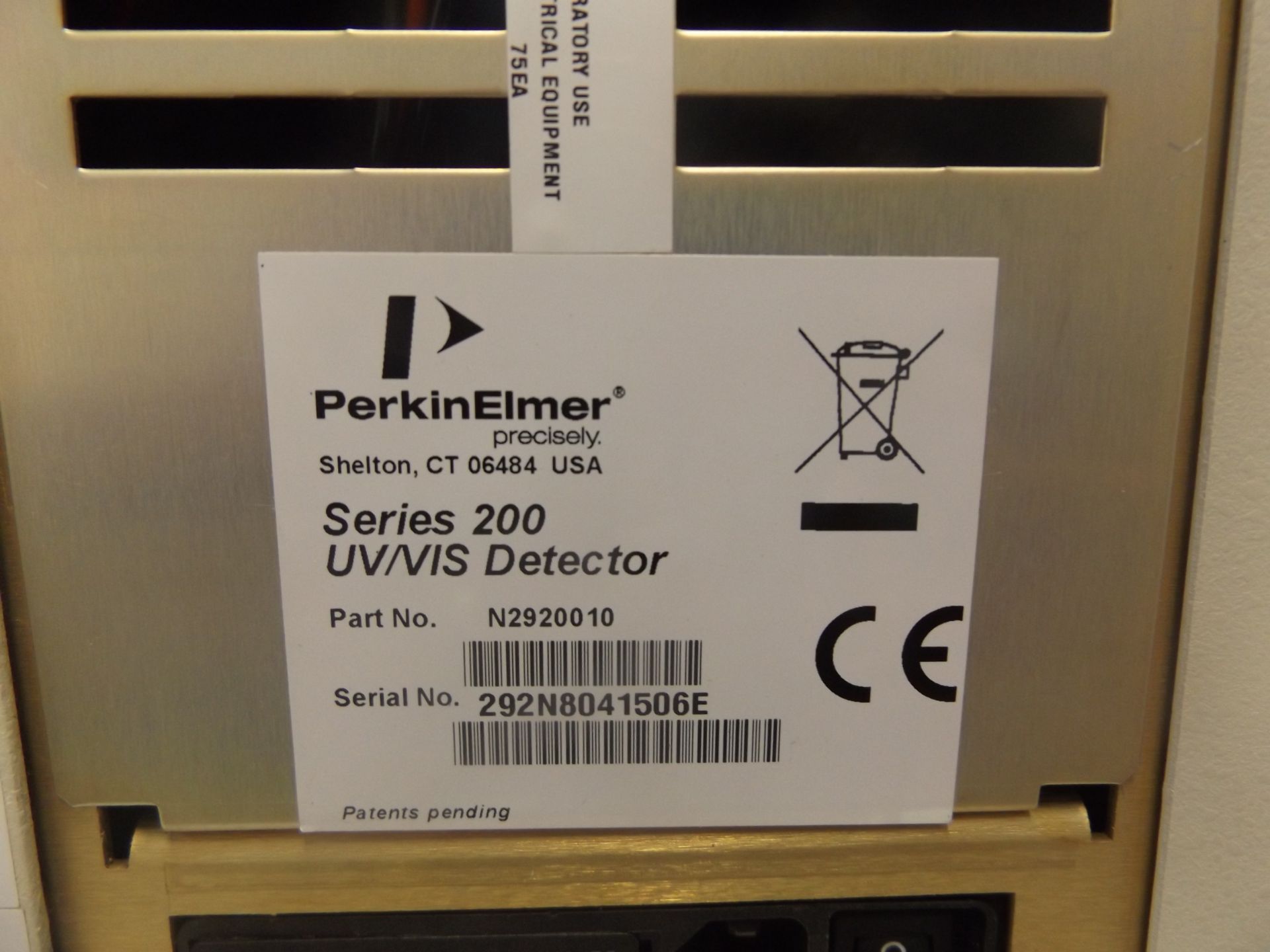 Perkin Elmer 'Series 200' UV VIS Detector - Image 3 of 3