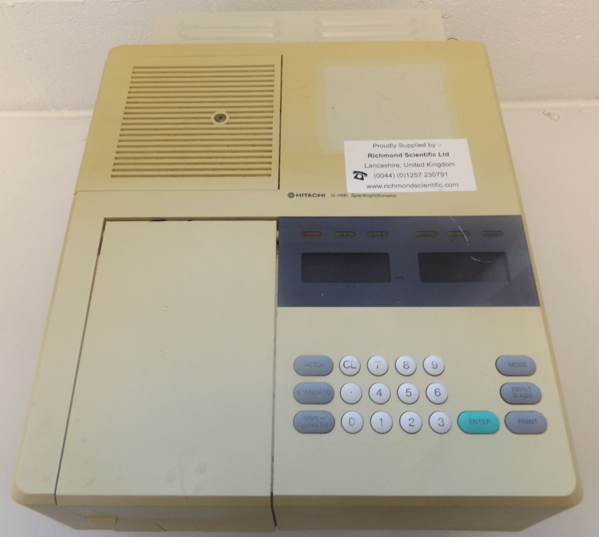 Hitatchi 'U1100' Spectrophotometer