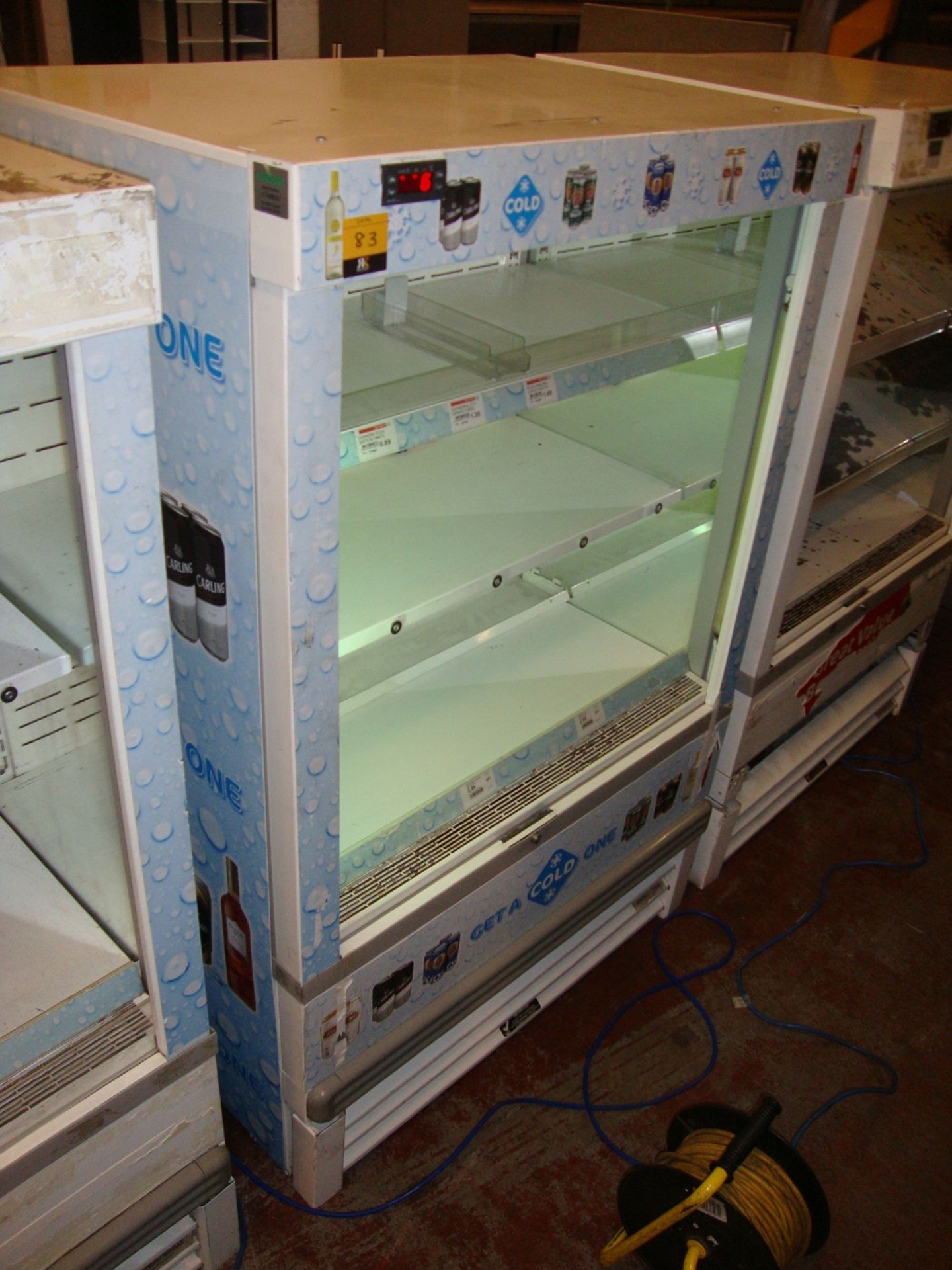 Verco type C980 open front display chiller/fridge