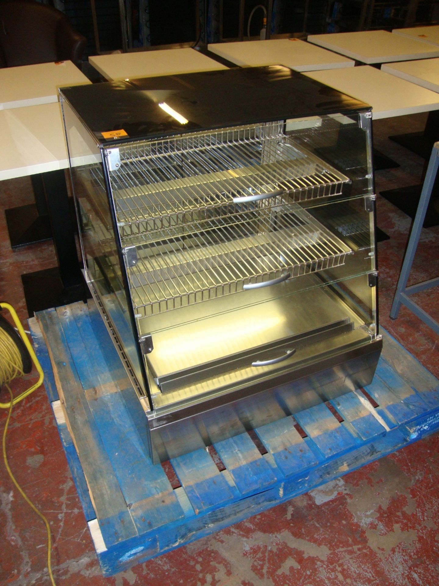 Unis Cool type ADDA Cold GN2 counter top refrigerated food display unit, made of stainless steel, - Image 3 of 9