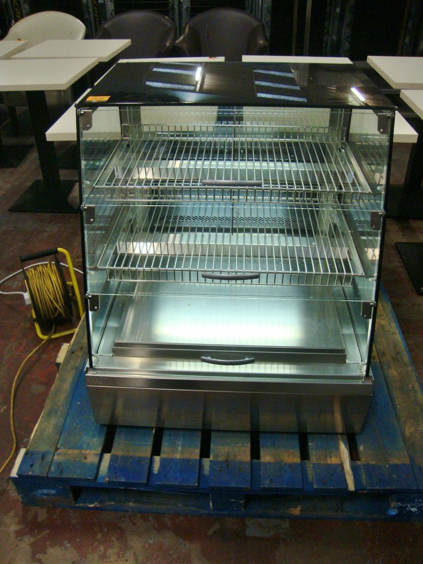 Unis Cool type ADDA Cold GN2 counter top refrigerated food display unit, made of stainless steel, - Image 2 of 9