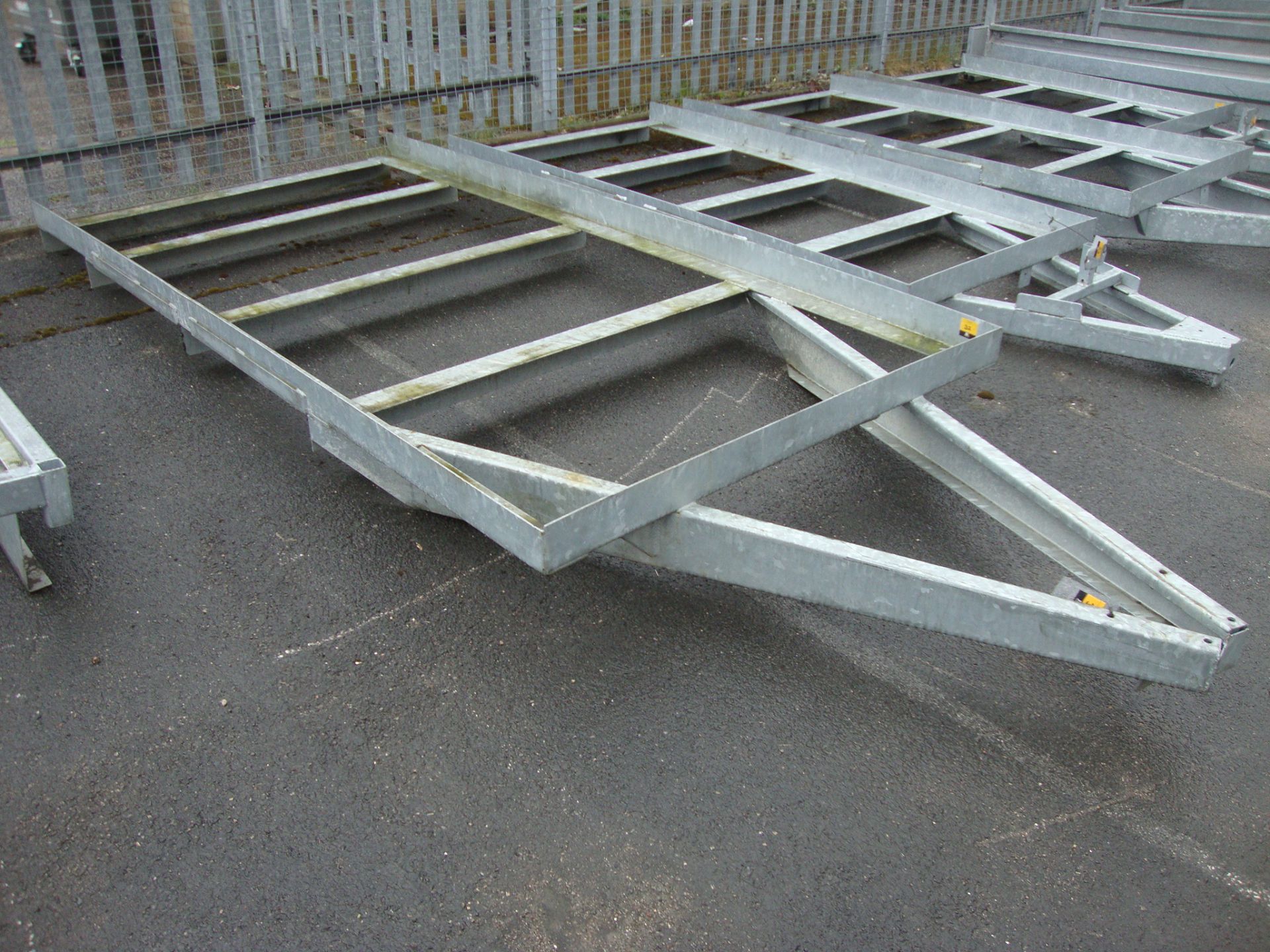 Trailer chassis/frame – galvanised, bed size 303cm (l) x 150cm (w), excluding the A-frame as
