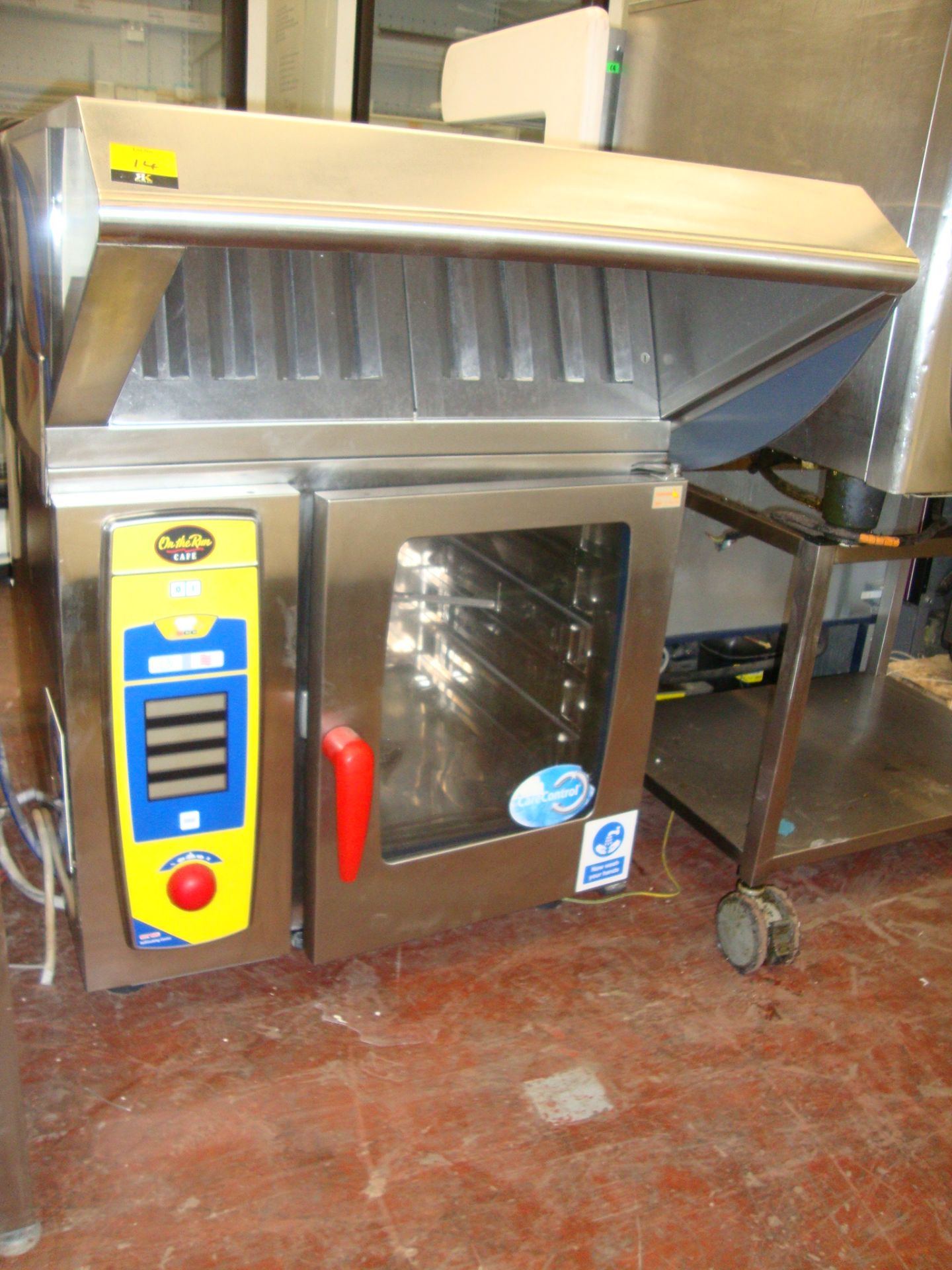 Rational model SCC61 stainless steel multifunction oven, plus stainless steel extractor hood model - Image 7 of 12