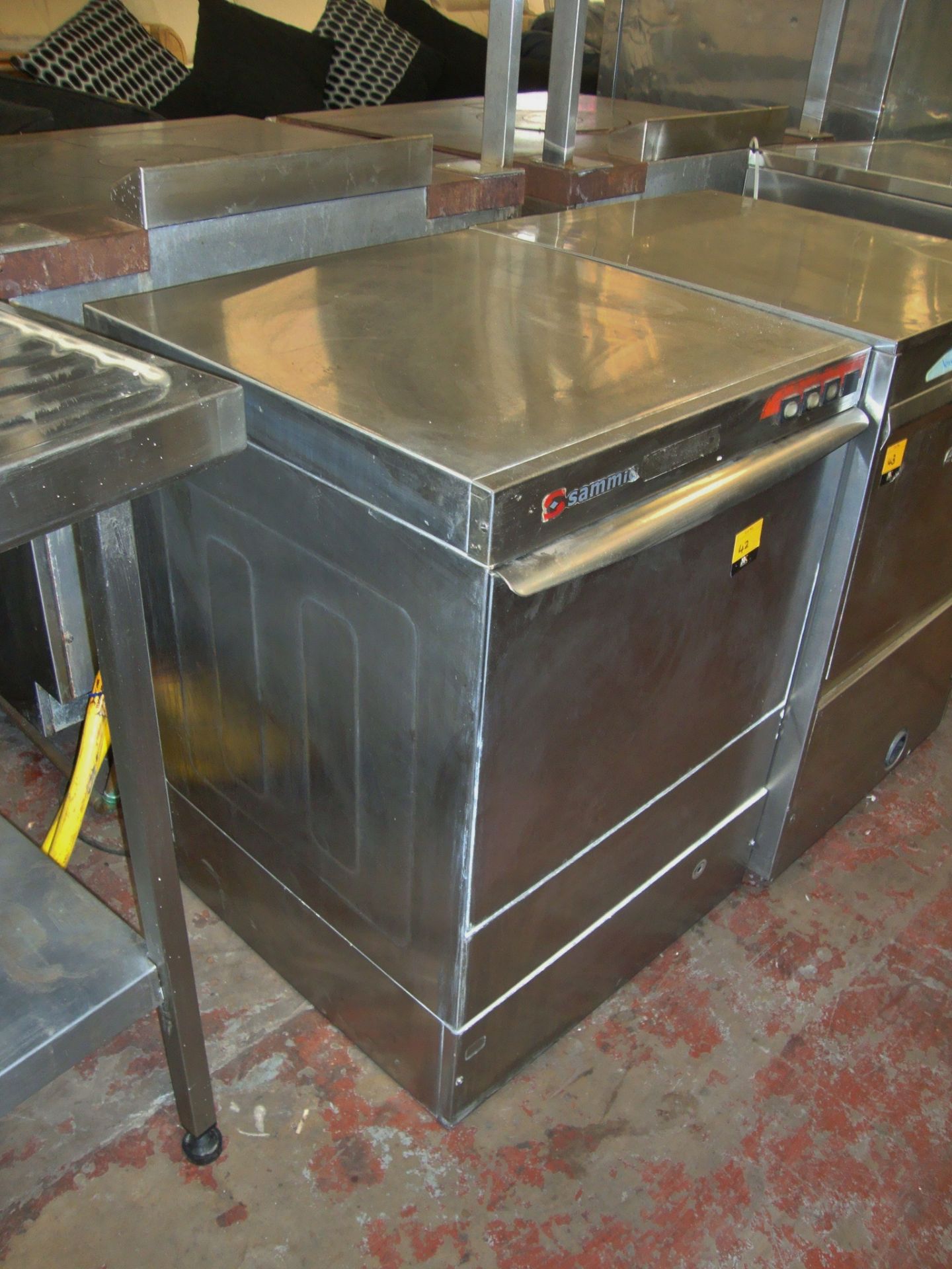 Sammic SP/350 stainless steel glass washer/dishwasher