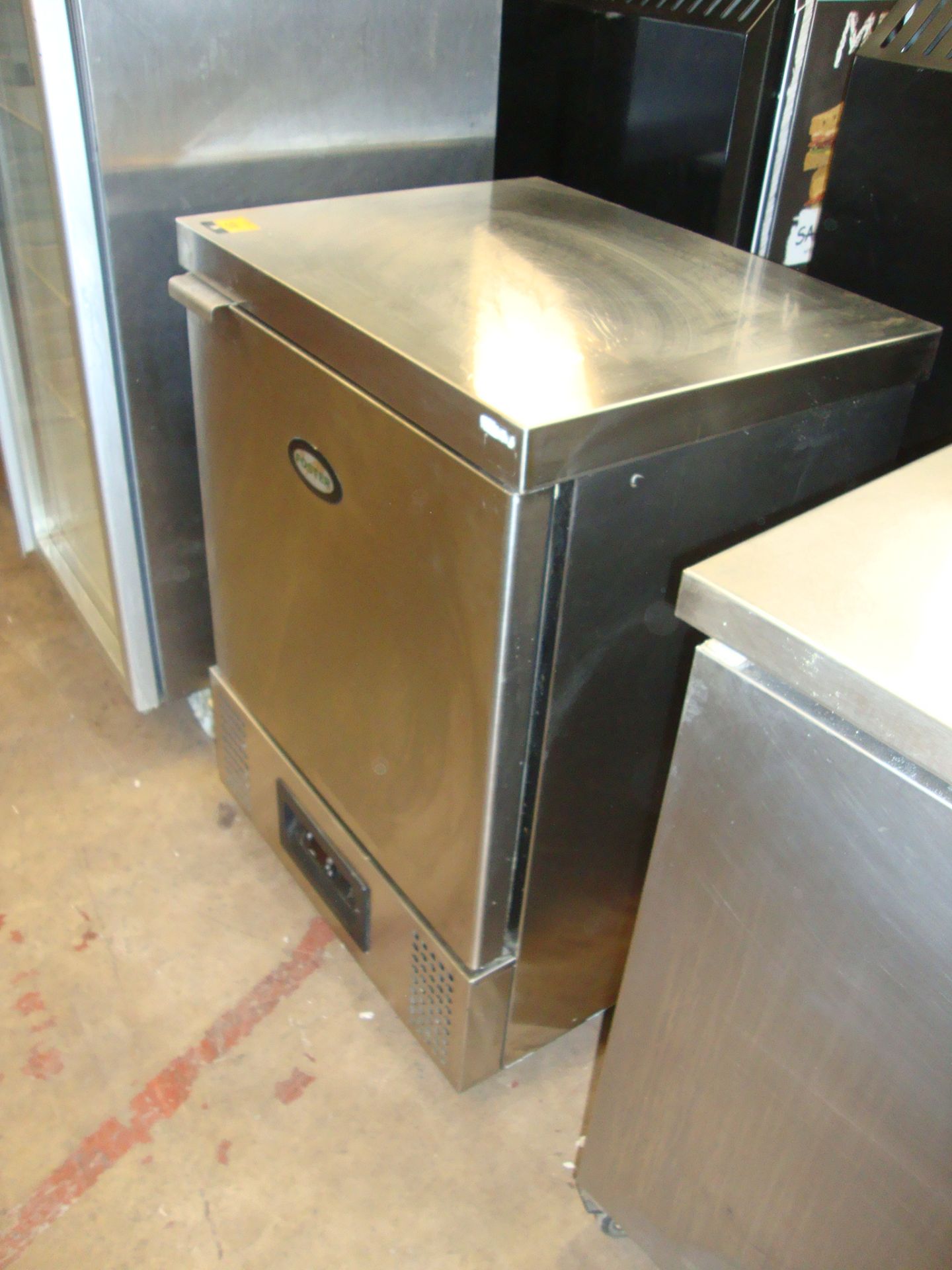 Foster HRB120 stainless steel counter height fridge - Image 2 of 4