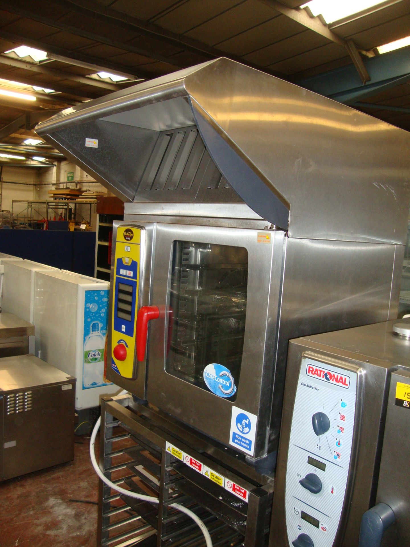 Rational model SCC61 stainless steel multifunction oven, plus stainless steel extractor hood model - Image 2 of 12