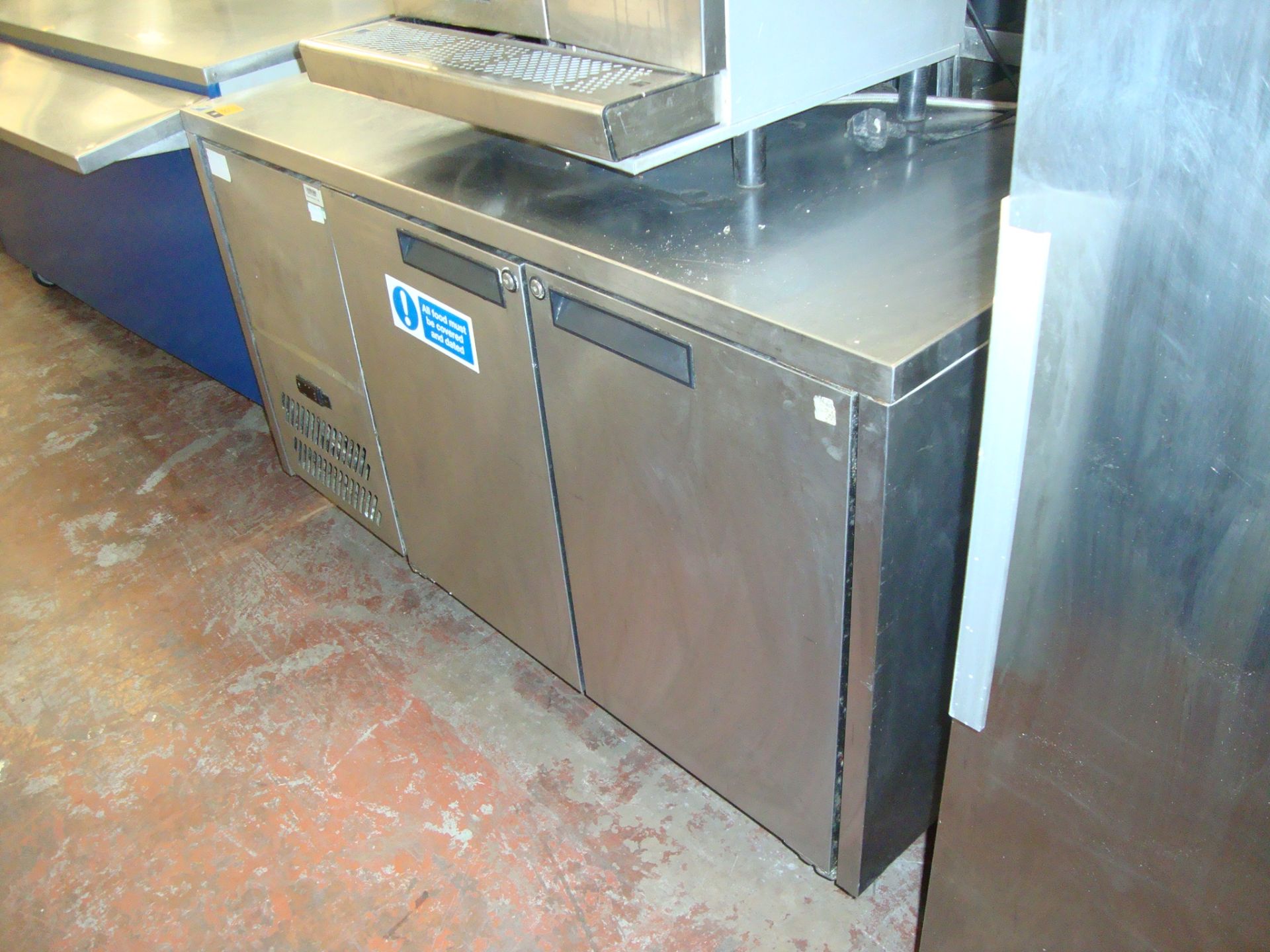 Williams stainless steel mobile model HJC2SA prep cabinet - Image 2 of 4