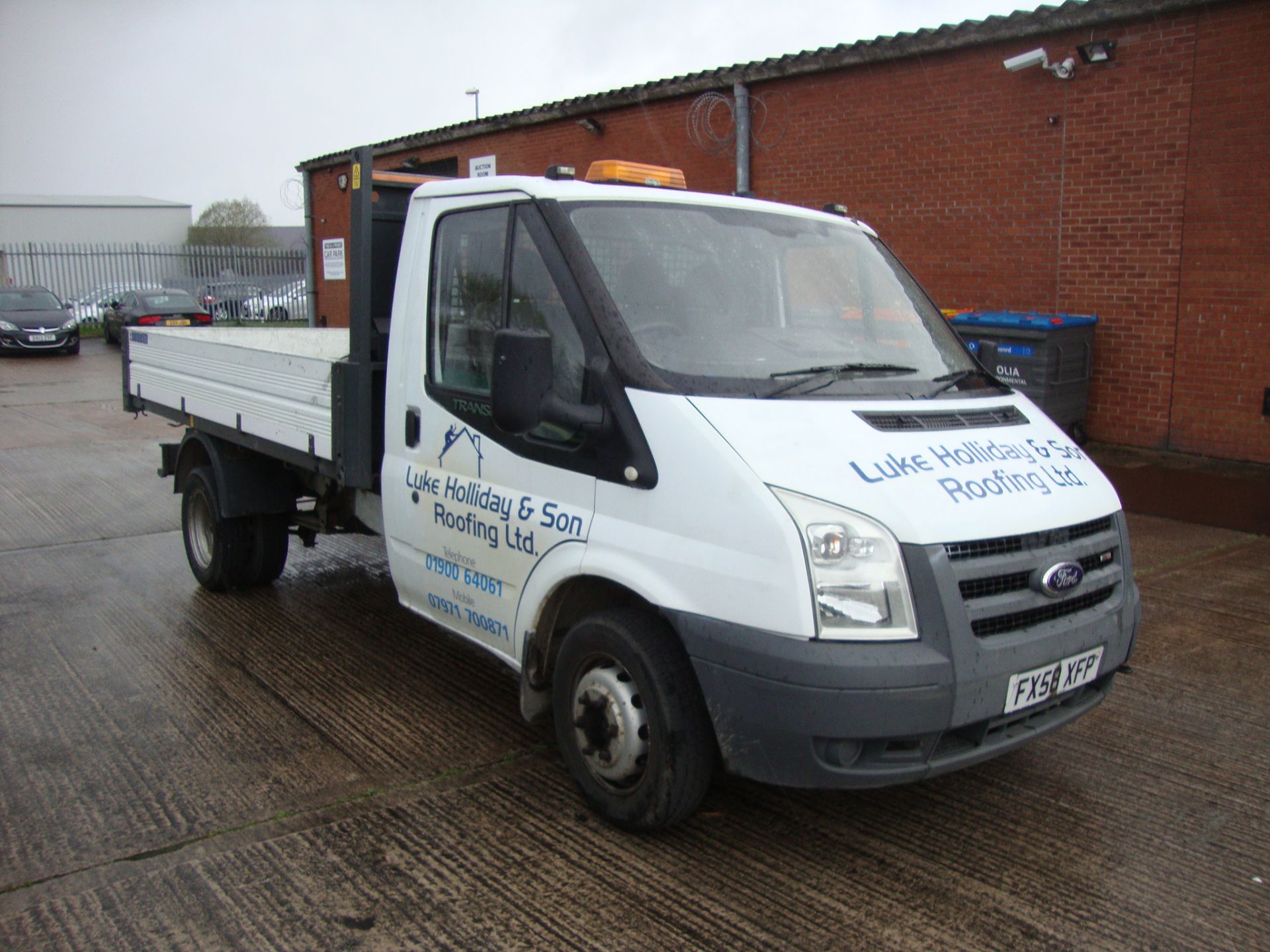 2008 Ford Transit 100 T350M RWD dropside tipper