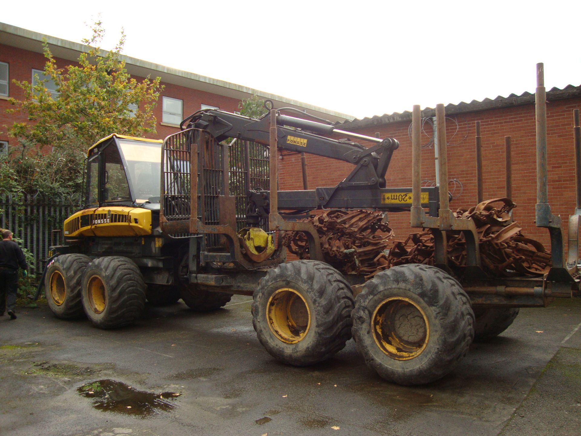 2008 Ponsse Buffalo 8W Forwarder