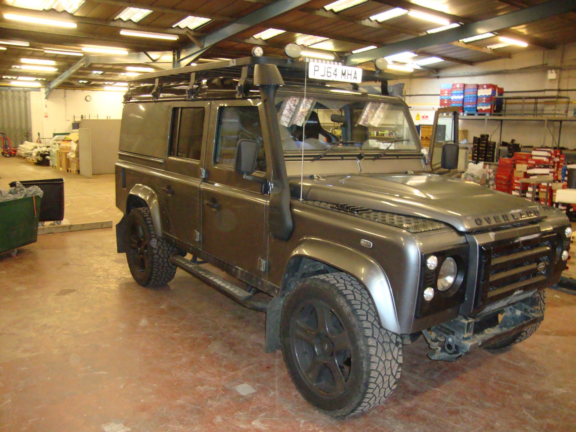 2014 Land Rover Defender 110 XS 2.2 TDCi Utility Wagon SMC Over Land Flat Dog Special