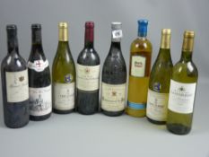 Eight bottles of vintage wine - a 2001 Chateau La Croix Saint-Michel Montagne Saint-Emilion, a
