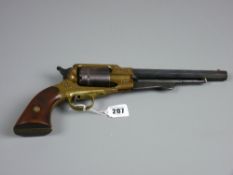 A Pietto Colt Navy revolver (replica, non-firing), 35 cms overall length