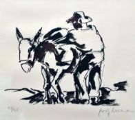 JOSEF HERMAN rare series of five limited edition (21/25) prints - each depicting Continental