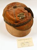 1911 WALES TRIAL CAP FOR B R LEWIS Condition: faded and thumbnail size tear Provenance: Pontardawe