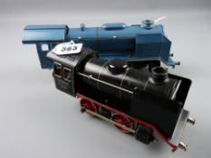Toys - a Marklin R890 wind-up locomotive, 17 cms long and a similar labelled 'CSD Merkur, Made in