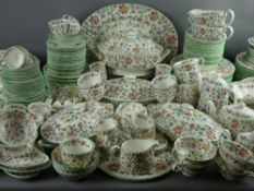 A very large quantity (two hundred and fifty plus pieces) of Minton 'Haddon Hall' dinnerware