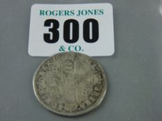 A 1675/76 Lima Company silver one shilling piece