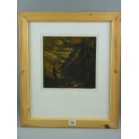 CARL F HODGSON artist's proof print - entitled 'Smelter (Wealth's Foundation)', signed and dated
