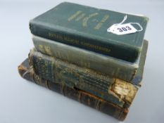 Four vintage books - a Welsh language copy of 'Hanes Y Ddaear Ar Creaduriaid Byw' by Oliver