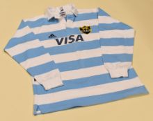 ARGENTINA INTERNATIONAL RUGBY SQUAD JERSEY, No. 24