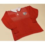 BRITISH LIONS RUGBY UNION JERSEY, No.13, internal label for Canterbury