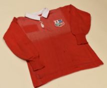 BRITISH LIONS RUGBY UNION JERSEY, No.13, internal label for Canterbury