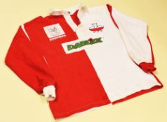POLAND RUGBY 'POLSKI ZWIAZEK RUGBY' 2001 INTERNATIONAL JERSEY, No.10 and bearing stitched badge,