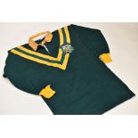 1973 AUSTRALIA 'KANGAROOS' RUGBY LEAGUE TOUR JERSEY, No.12 MATCH-WORN BY BOB McCARTHY MBE, with