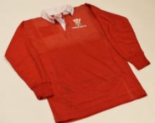 WALES SQUAD JERSEY NO.23 FOR 'CANADIAN TOUR 1973', stitched crest above tour detail, label