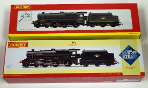 TWO HORNBY 00 GAUGE LOCOMOTIVES; 1. Class 5MT Locomotive Weathered '44666' (R2382 BR 4-6-0) 2. Class