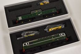 TWO HELJAN 00 GAUGE LOCOMOTIVES; 1. Class 17 / Clayton D8500 BR Green with Small Yellow Panels 2.