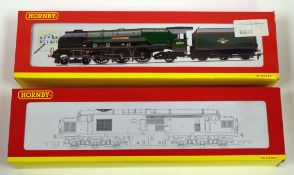 TWO HORNBY 00 GAUGE LOCOMOTIVES; 1. Class 37 Locomotive '37260 Radio Highland' (R2472A BR Co-Co